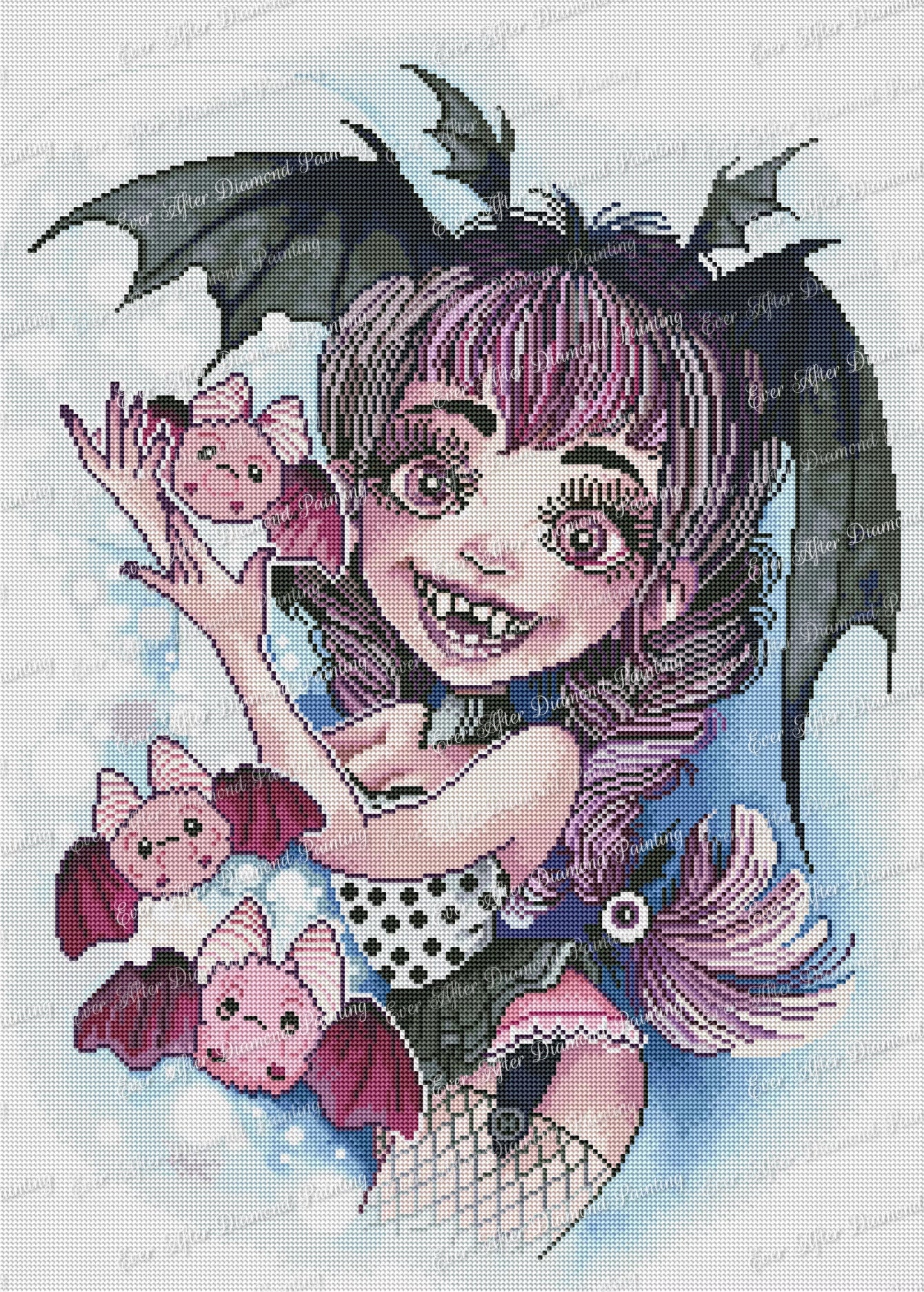 Cute and Creepy by Mystic Art Mirrors