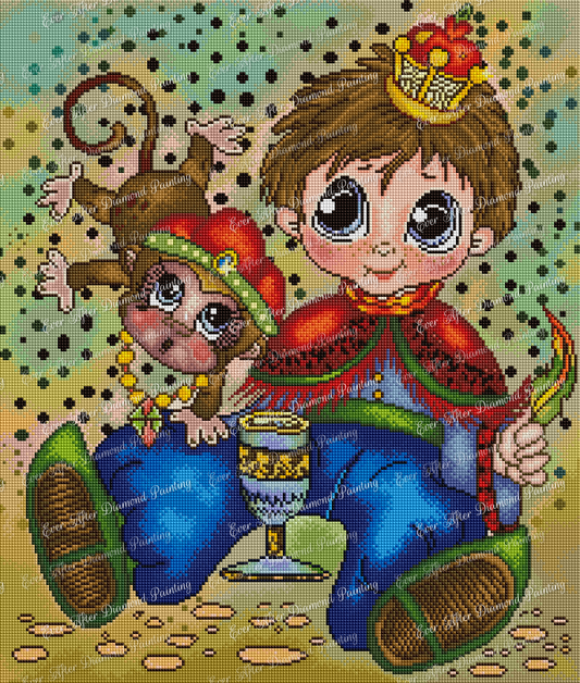 The Sultan and His Monkey Besties by Sherri Baldy