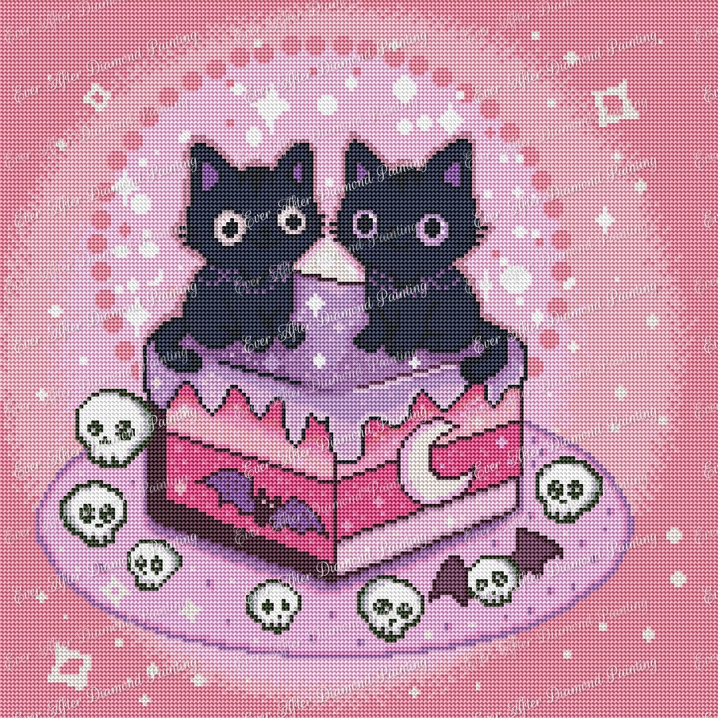 Kawaii Kitty Cake Magic by Galaxy Rain