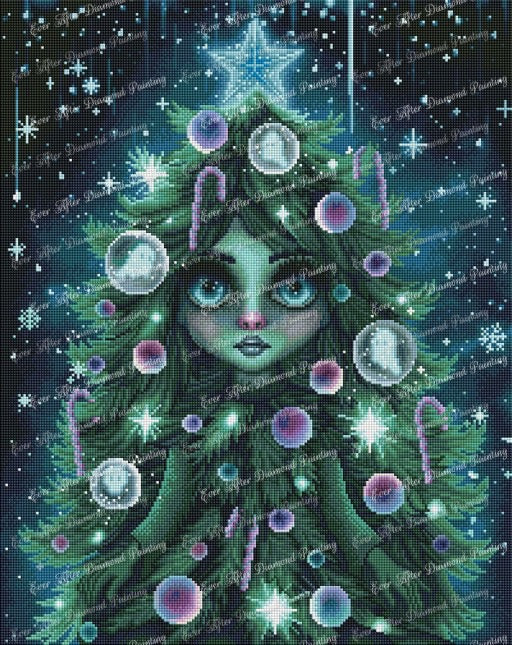 Starlit Evergreen Celestial Soul Art