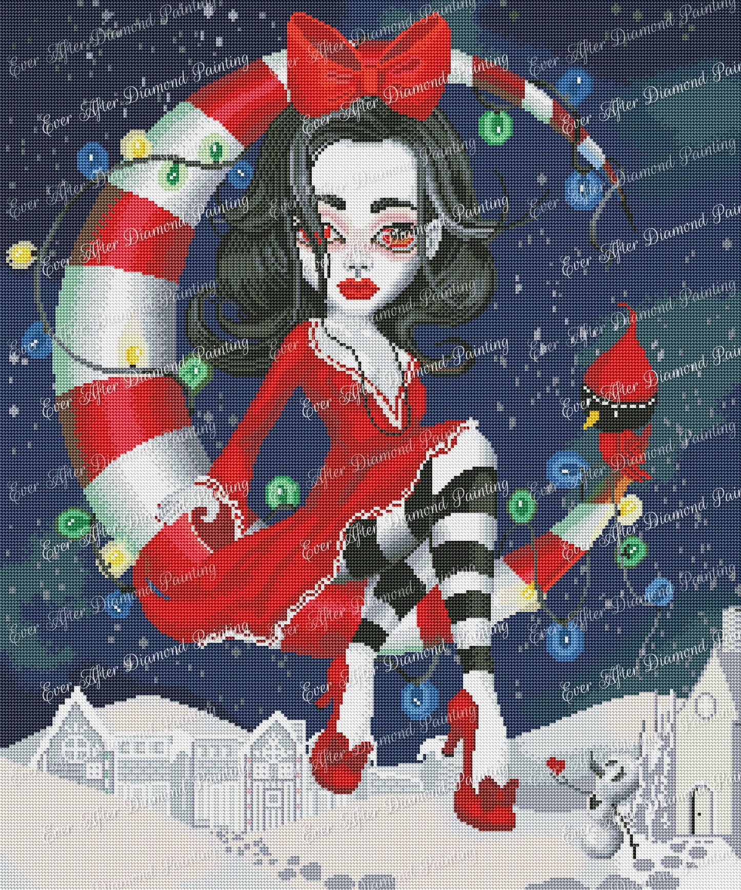 Peppermint Moon by Lizzy Falcon