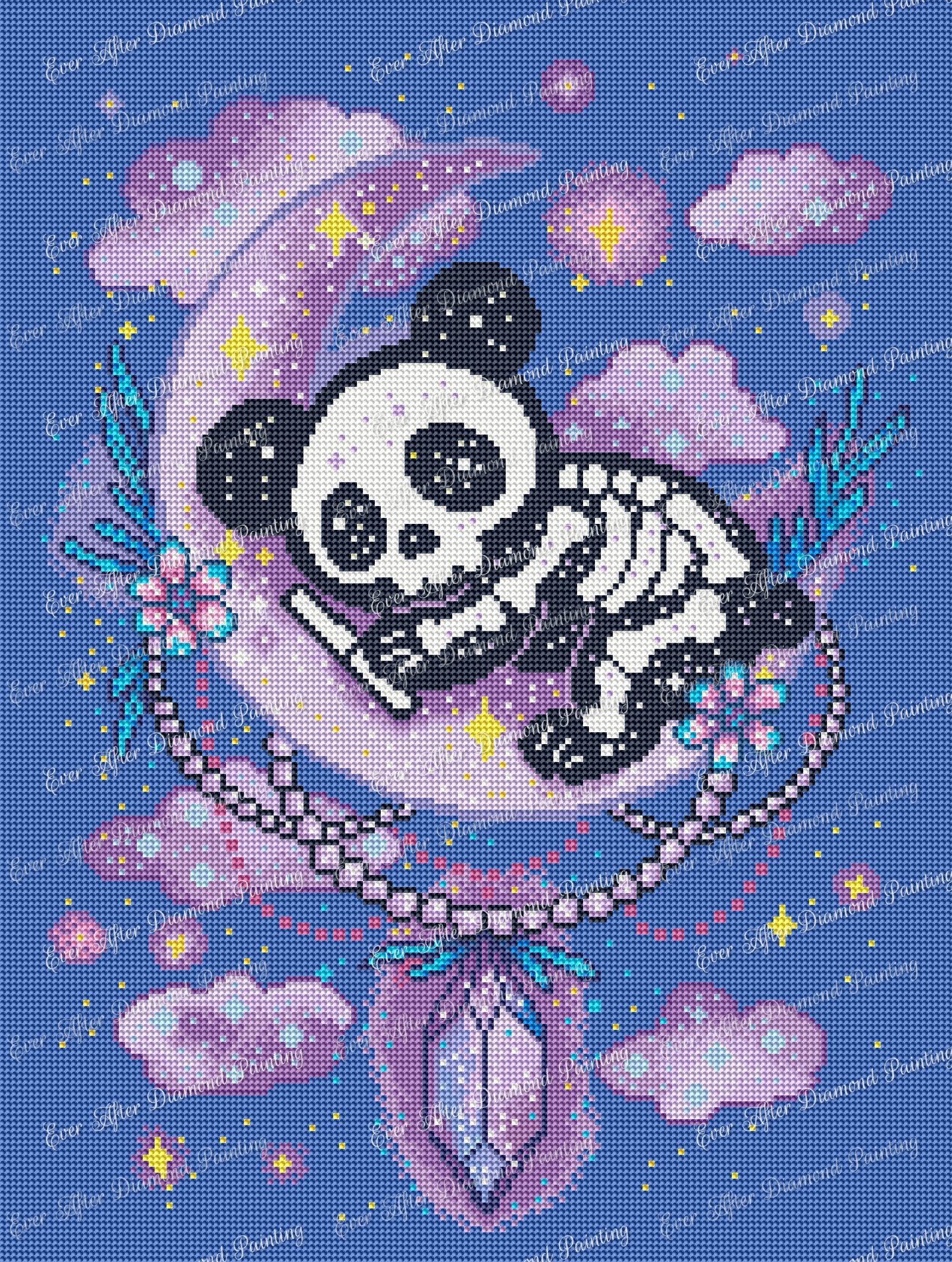Panda Moon by Galaxy Rain