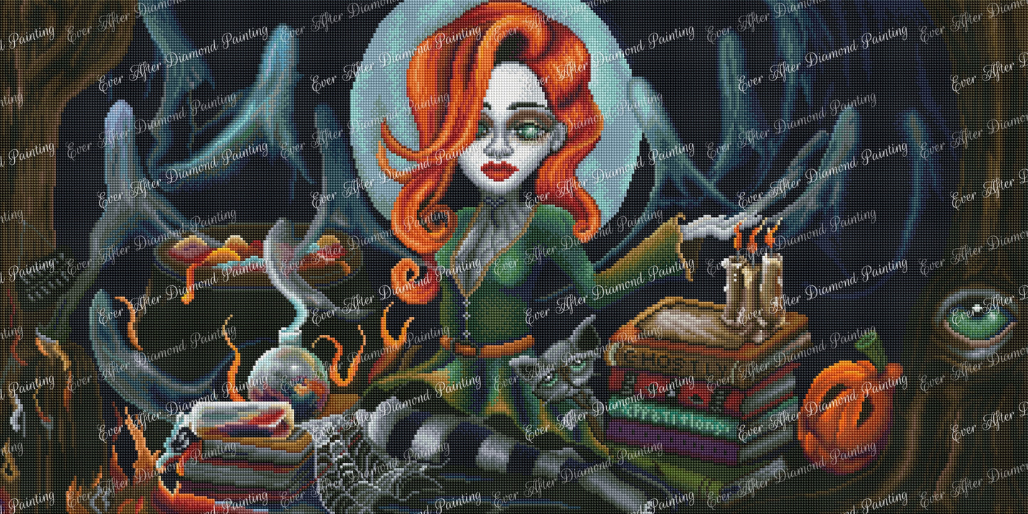 A Spooky Evening by Lizzy Falcon