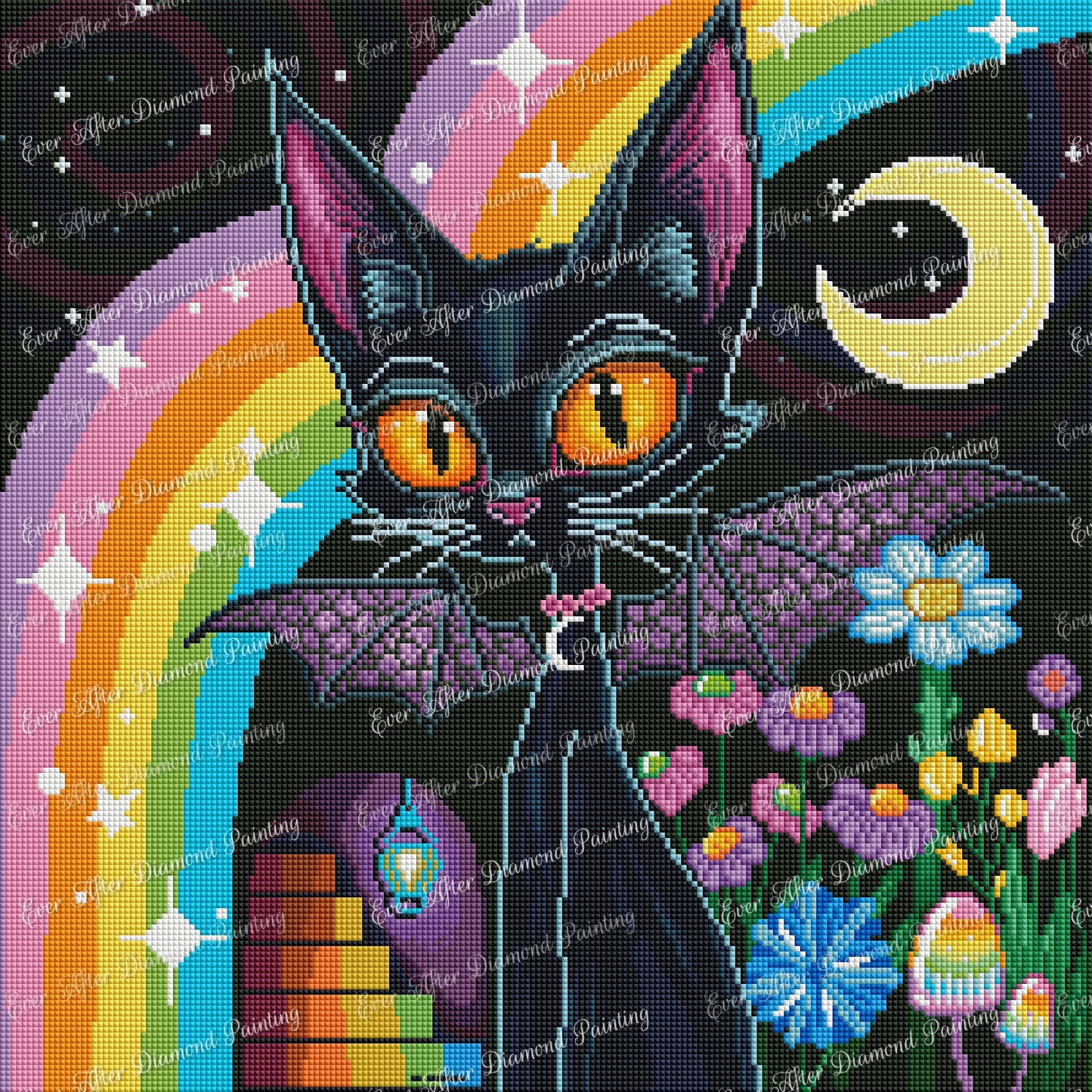 Bat Kitty by Celestial Soul Art