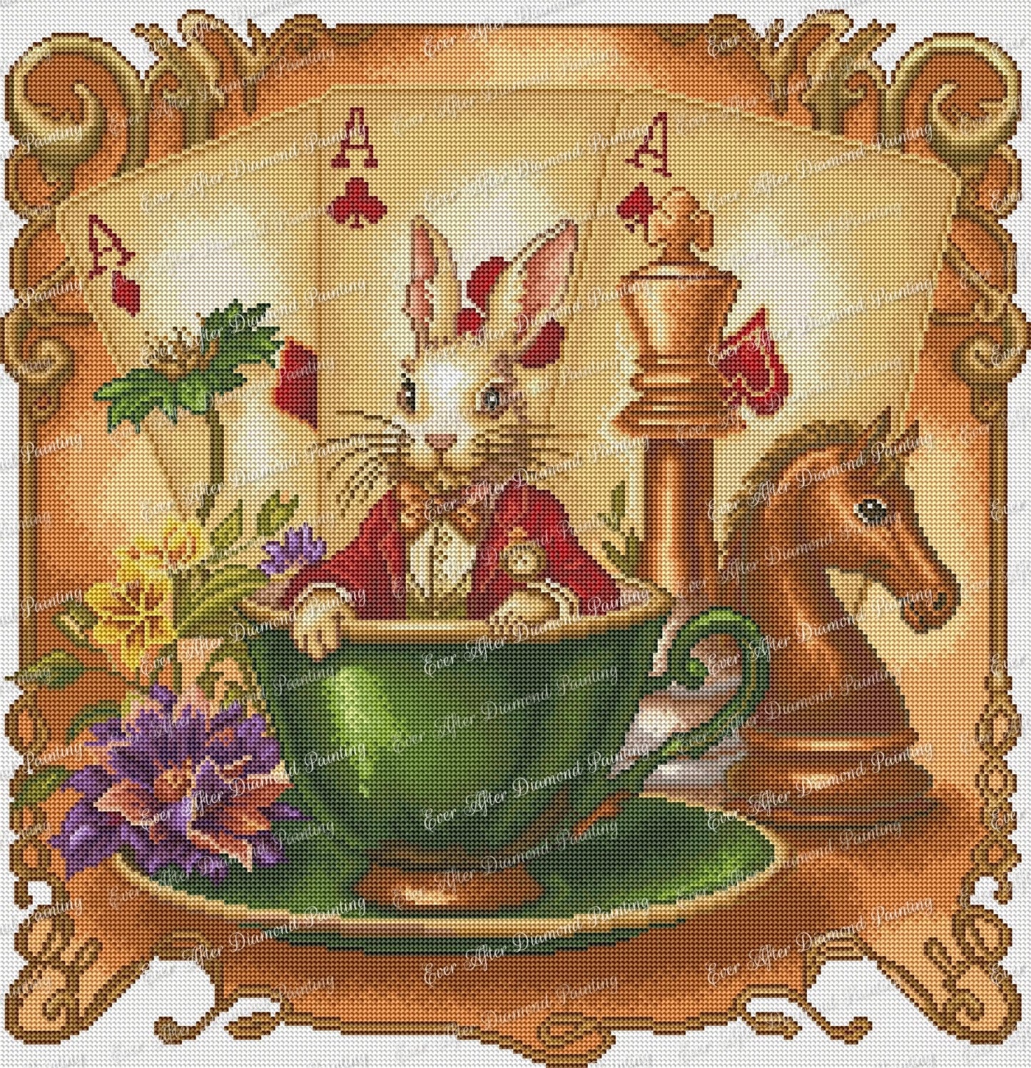 The Rabbit’s Tea Break by Annie Reyes