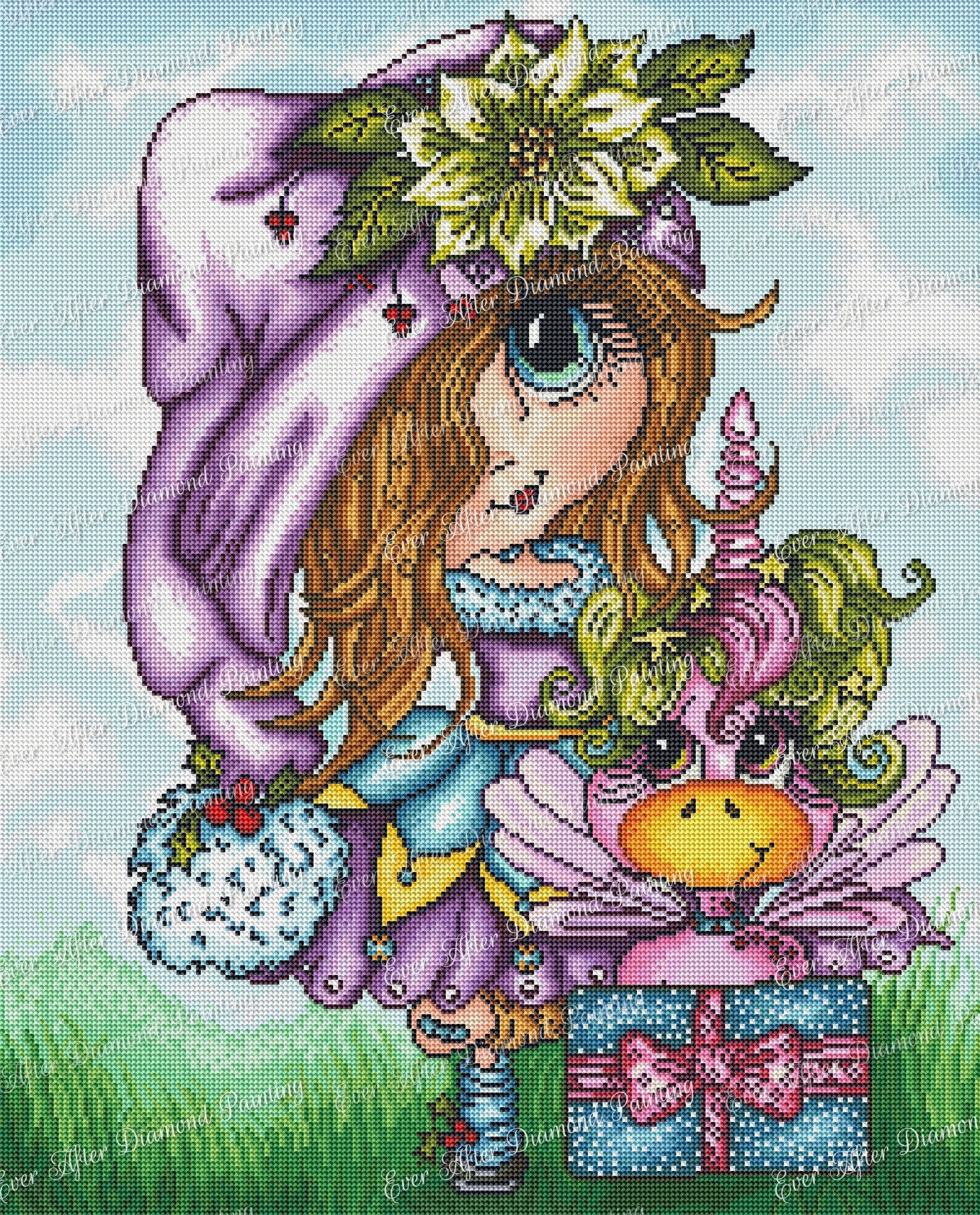 Sweet Little Unicorn Surprise Bestie by Sherri Baldy