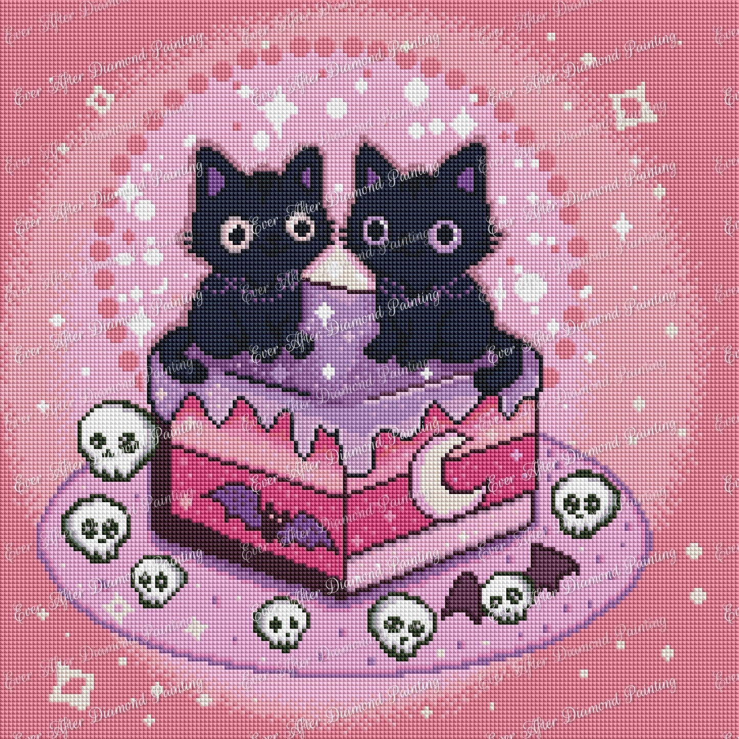 Kawaii Kitty Cake Magic by Galaxy Rain