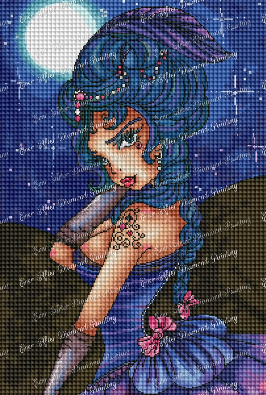 Beauty and Moonlight by Regan Kubecek
