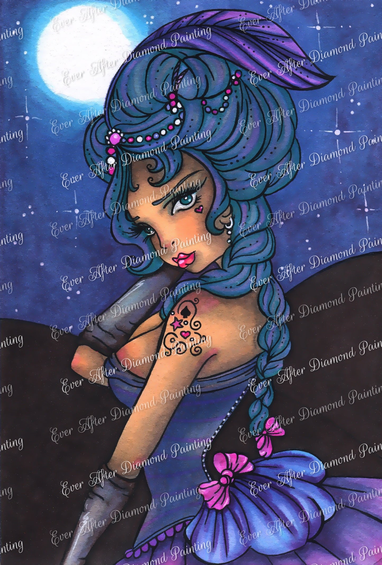 Beauty and Moonlight by Regan Kubecek
