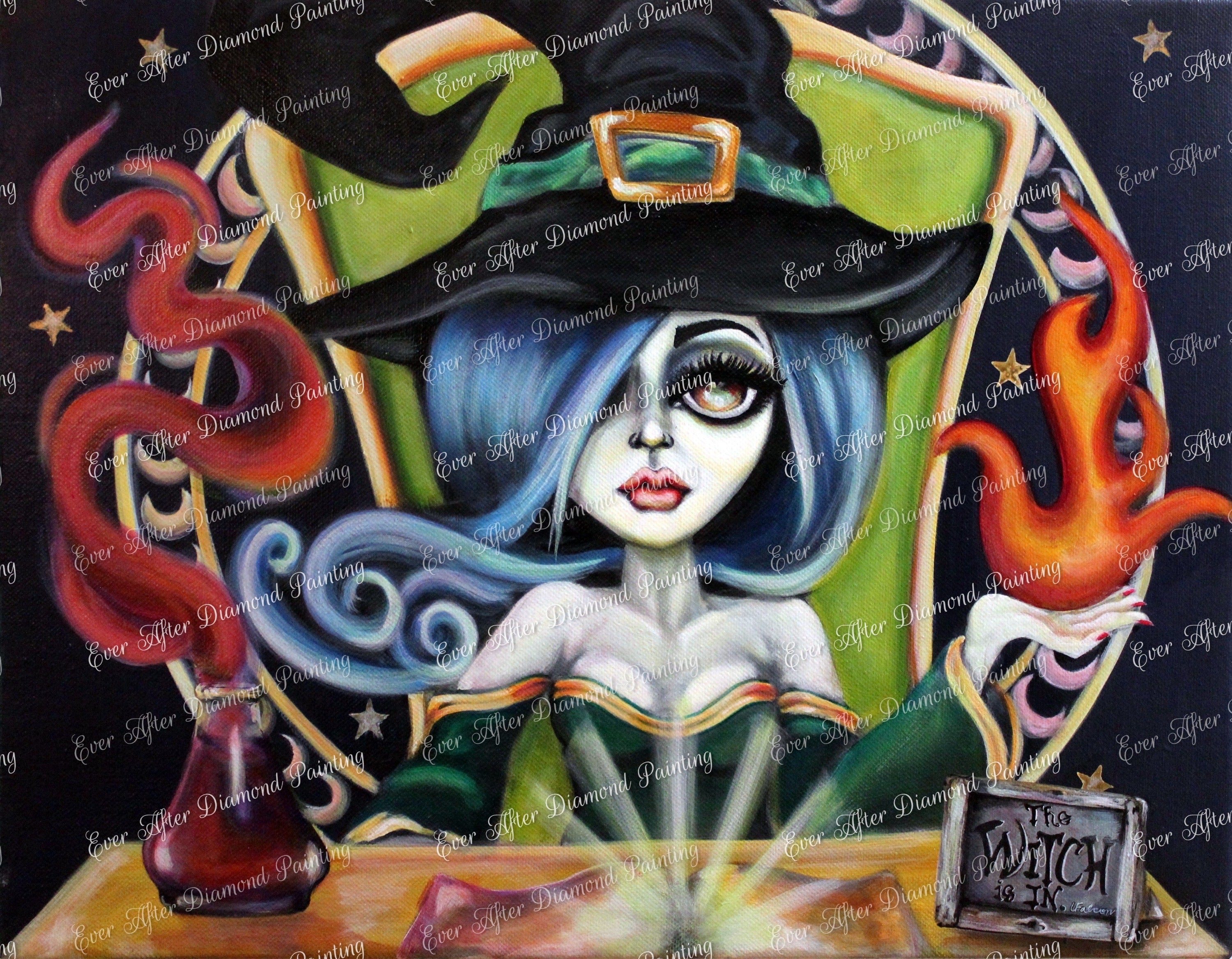 Lizzy Falcon – Ever After Diamond Painting