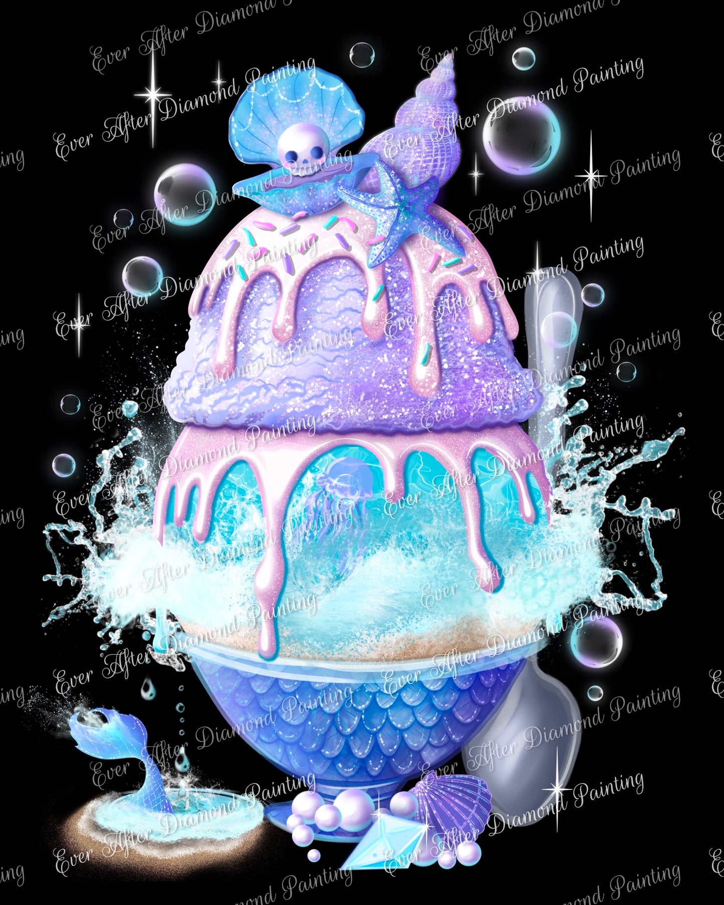 Beachy Sundae by Celestial Soul Art
