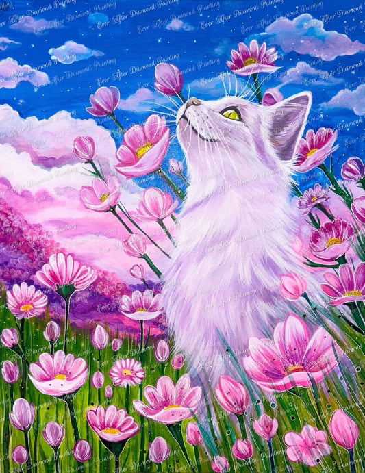 Among Blossoms by Galaxy Rain