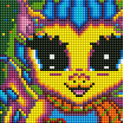 Rainbow Dragons Mini Set Featuring the Art Work of Emma Casey