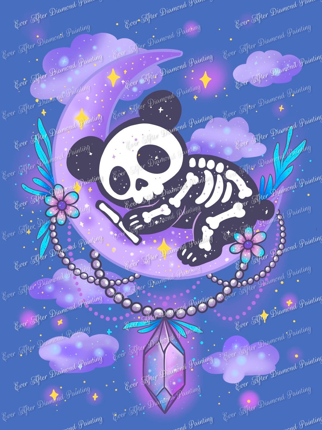 Panda Moon by Galaxy Rain