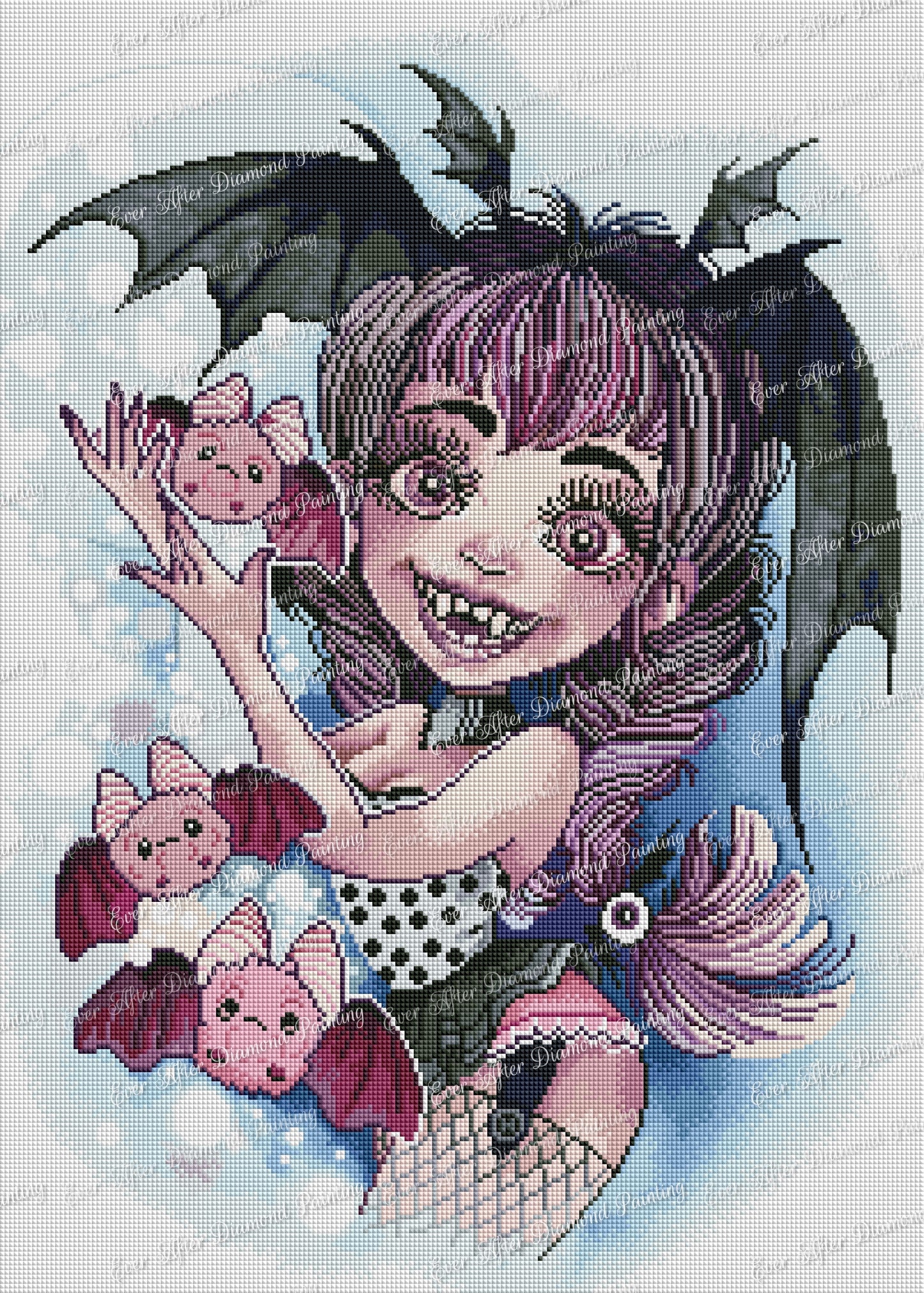 Cute and Creepy by Mystic Art Mirrors
