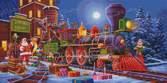 Santa’s Depot by Geno Peoples/Gratefulartlicensing.com