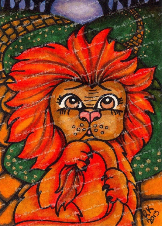 Cowardly Lion by Regan Kubecek