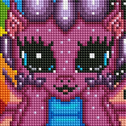 Rainbow Dragons Mini Set Featuring the Art Work of Emma Casey