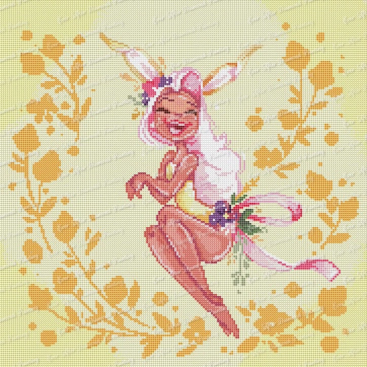 Easter Bunny Blondie by Michellesketch