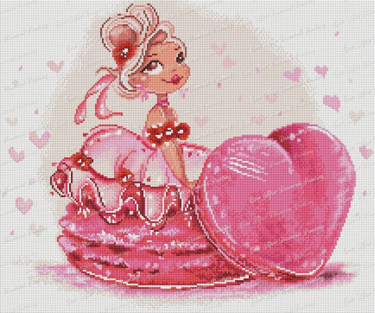 Strawberry Macaroons by Michellesketch