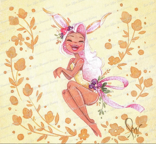 Easter Bunny Blondie by Michellesketch