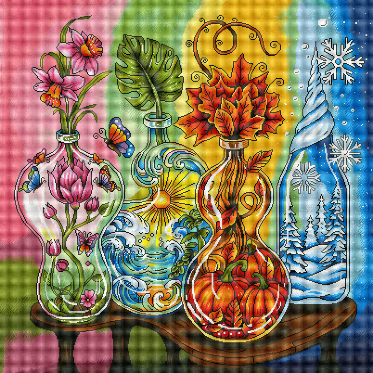 Colors of the Seasons by Annie Reyes