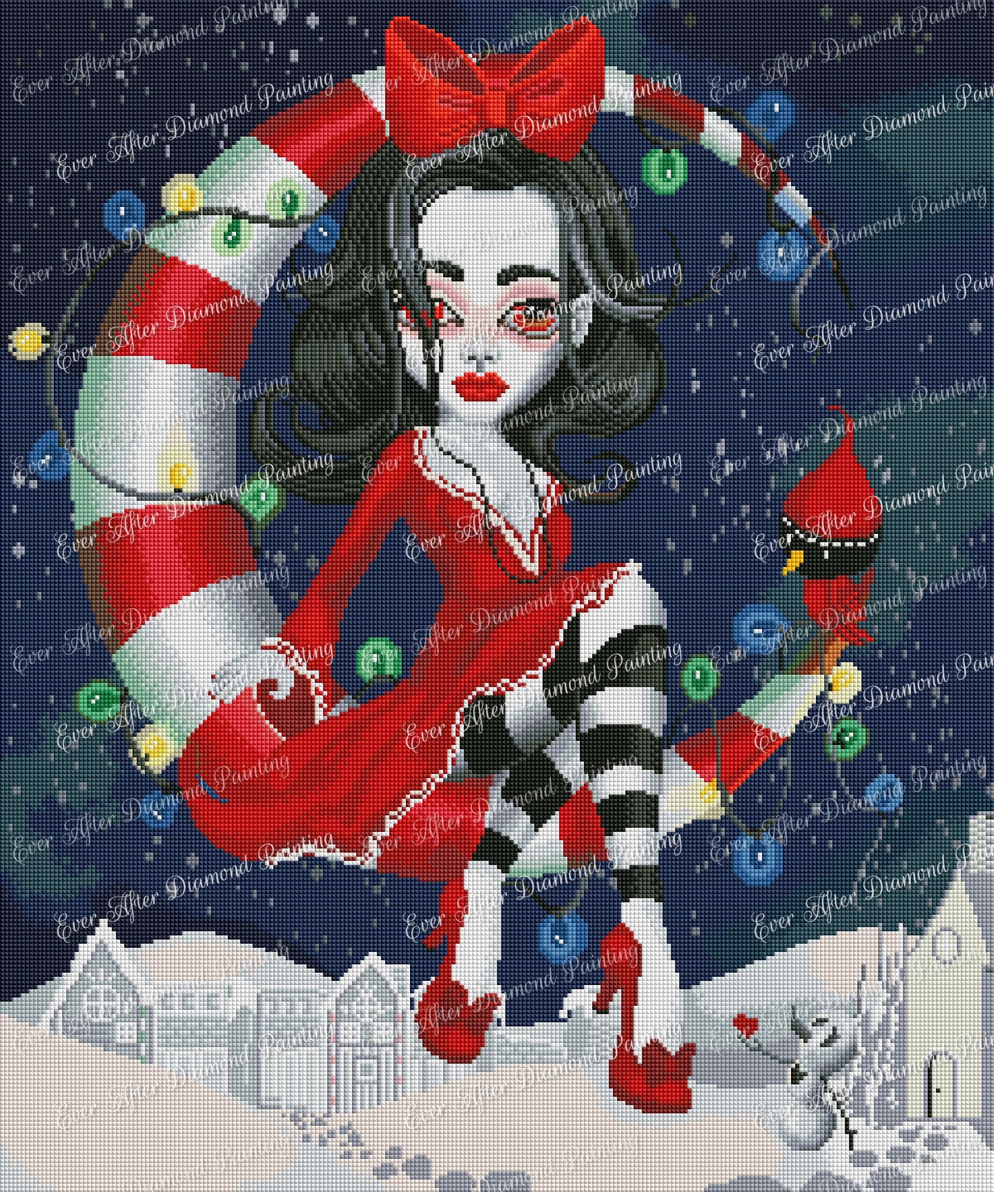Peppermint Moon by Lizzy Falcon