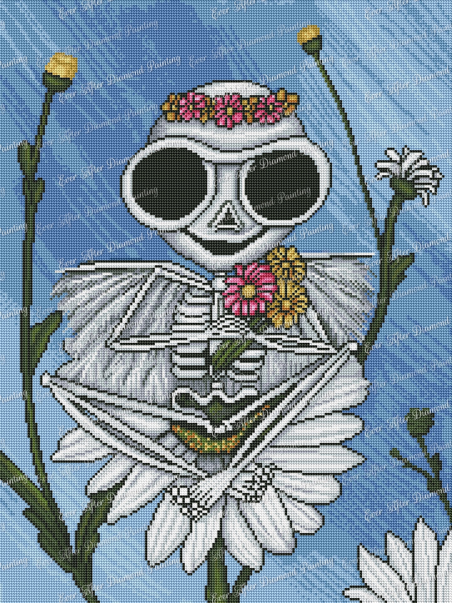 Springtime Skelly by Misty Monster