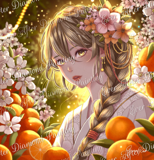 Orange Blossoms by Fiona Kao