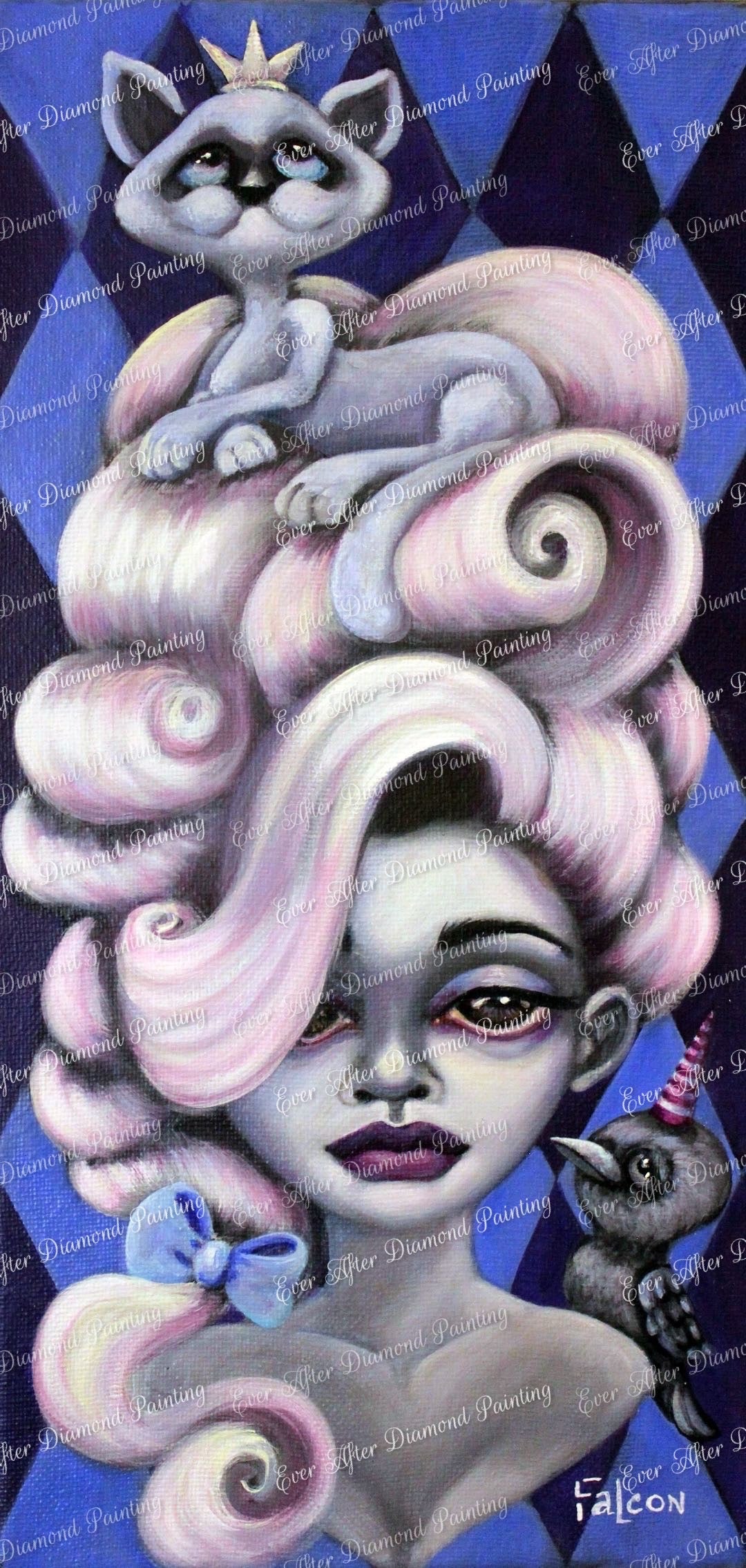 The Entourage by Lizzy Falcon