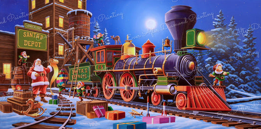 Santa’s Depot by Geno Peoples/Gratefulartlicensing.com