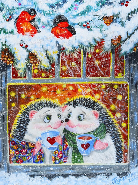The Window by Irina Hlushchenko