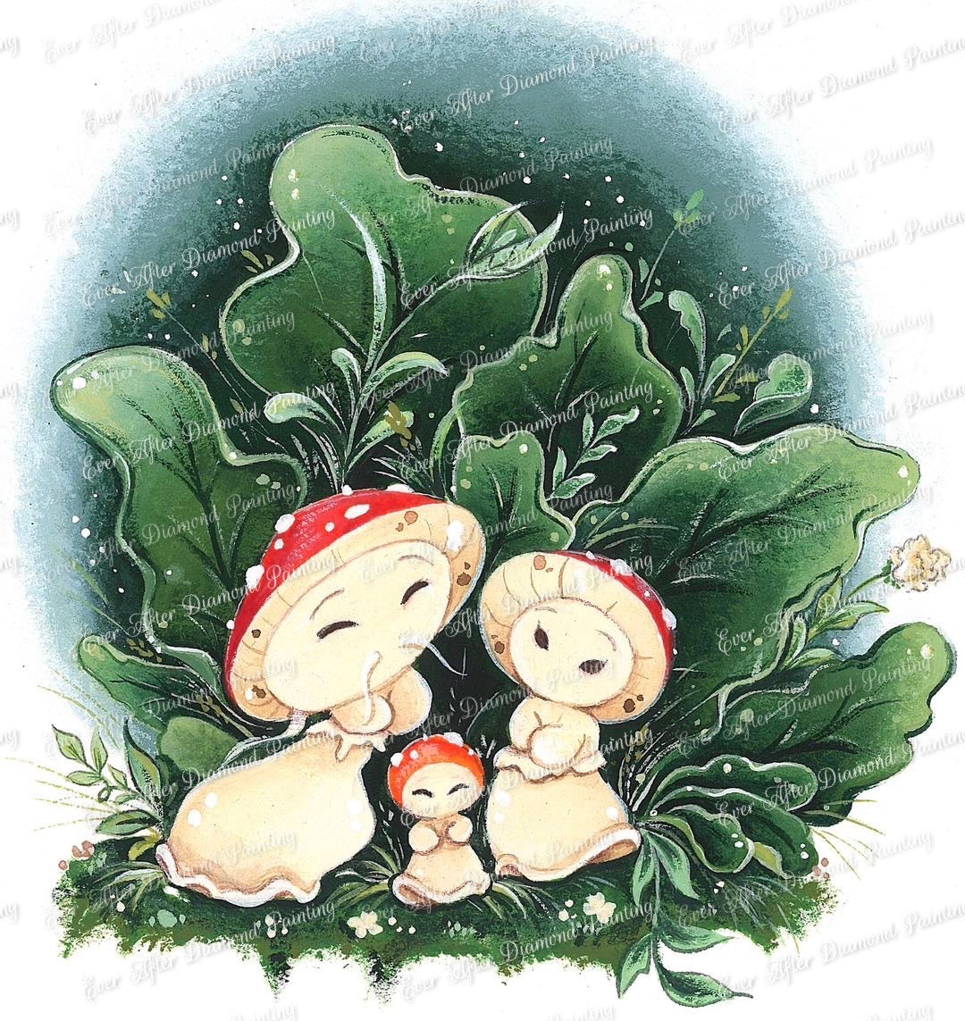 Magic Mushrooms by Michellesketch