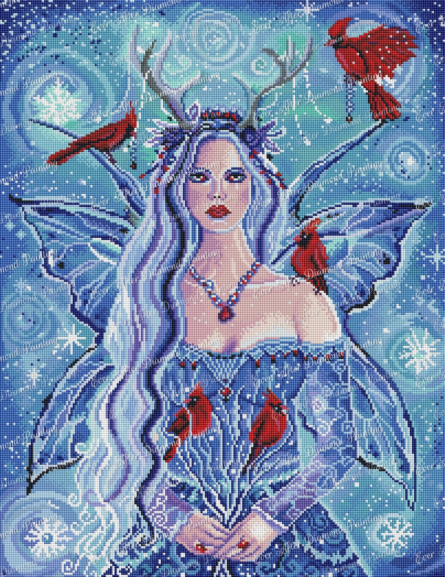 Lady of Winter Fairy by Renee L Lavoie