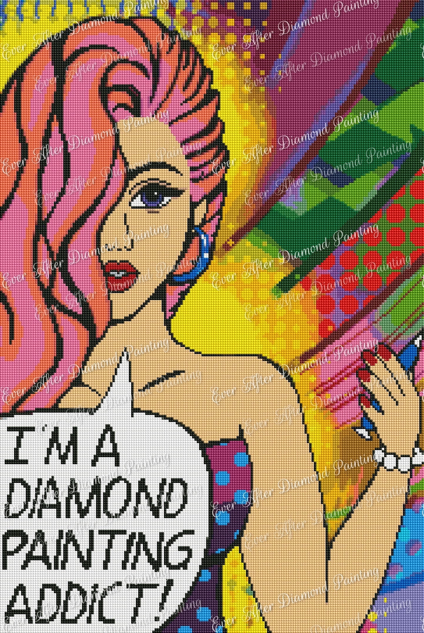 Diamond Painting Addict by Emma Casey