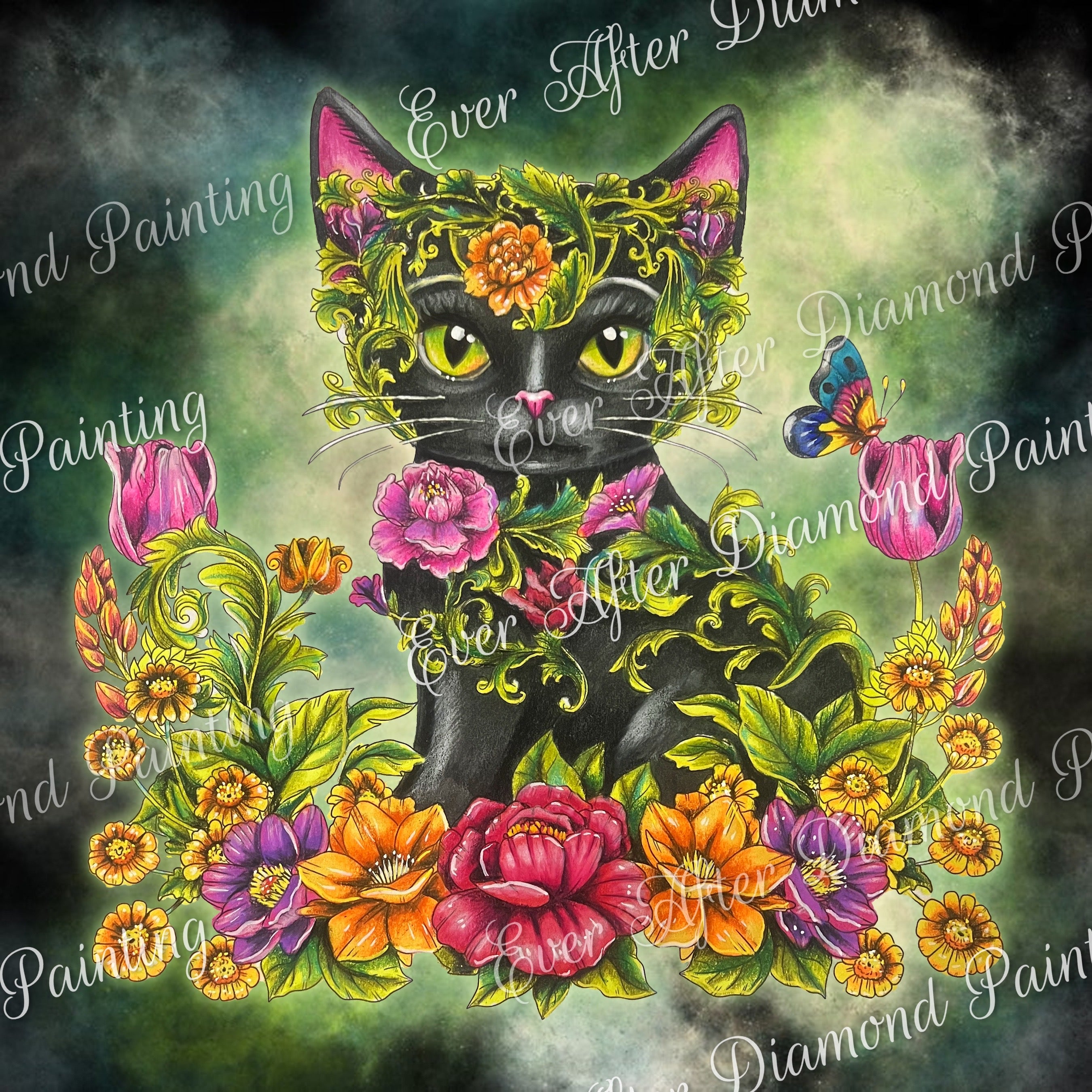 Gato by Annie Reyes – Ever After Diamond Painting