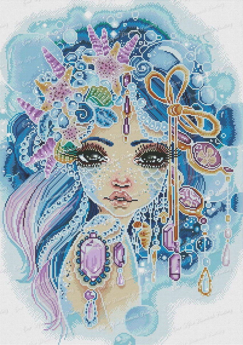 Ocean Dream Princess by Mystic Art Mirrors “Enchanted Edition”