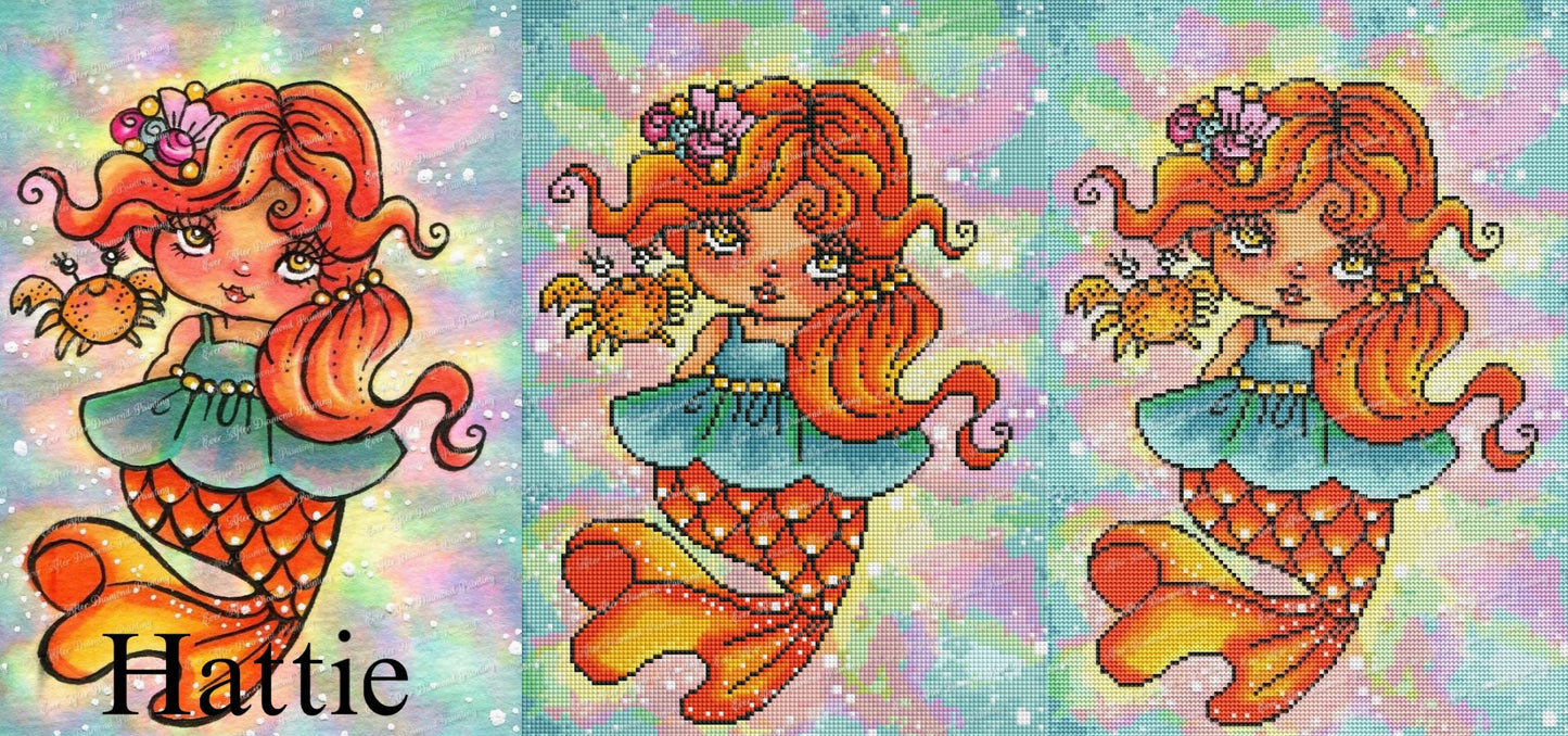 Sea Babies Trio - Tilly,Lettie and Hattie by Regan Kubecek