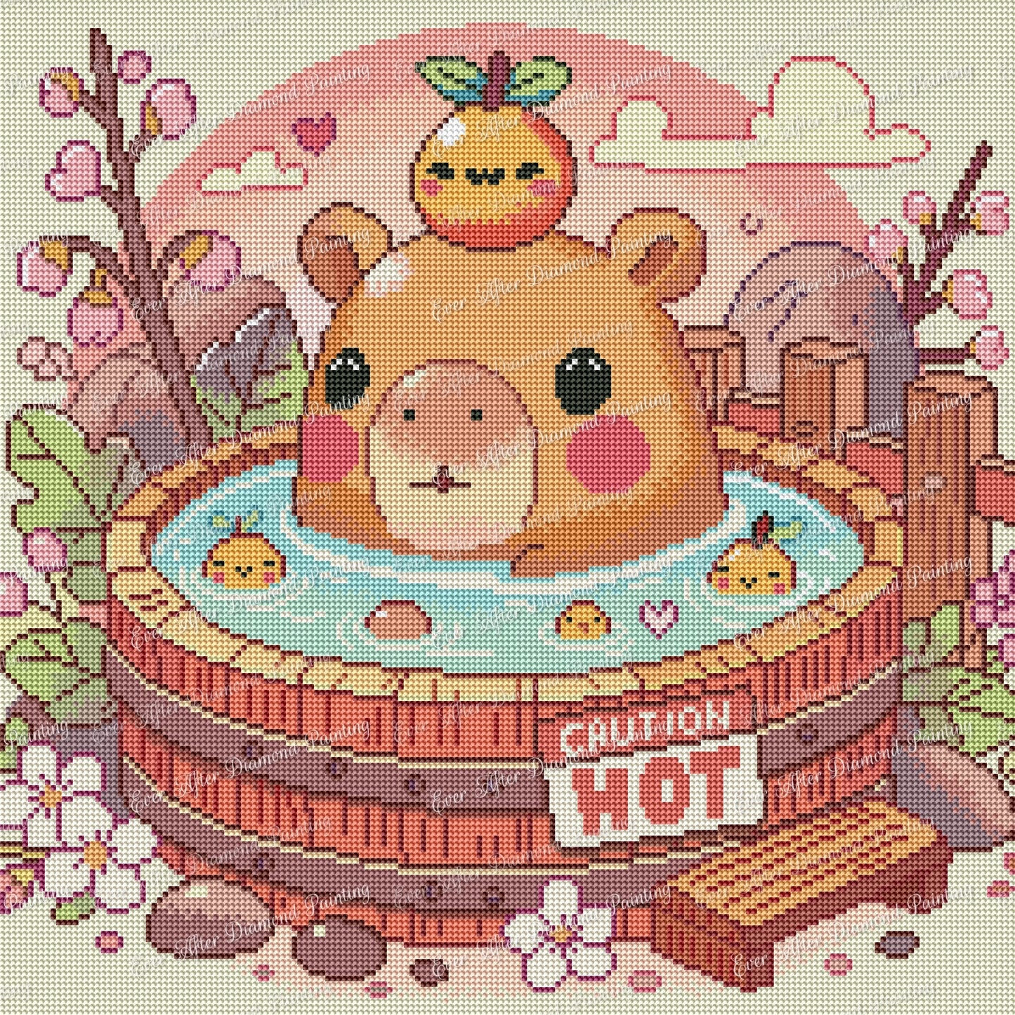 Capy Spa Day by The Chaos Conjurer