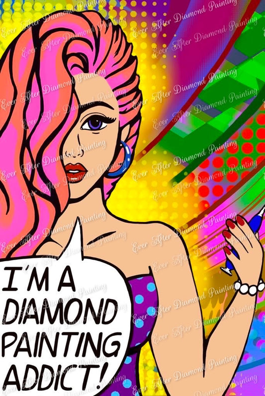 Diamond Painting Addict by Emma Casey