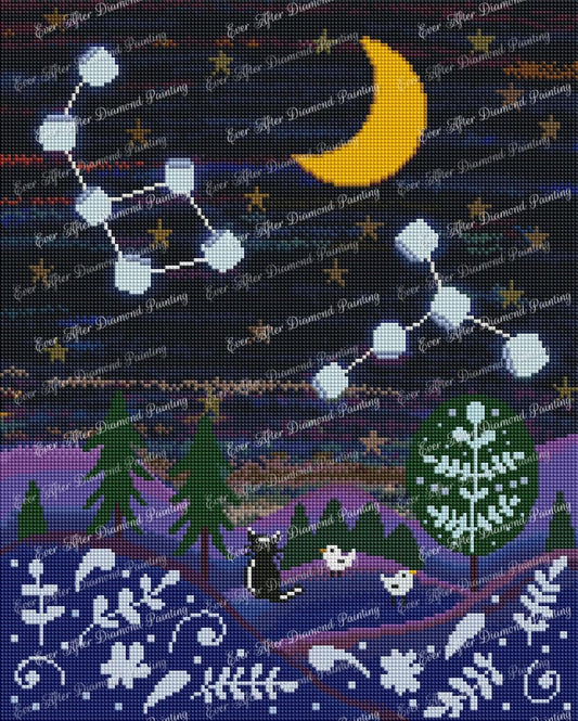 Adventure Kitty and the Marshmallow Constellations by Chromatique Soul