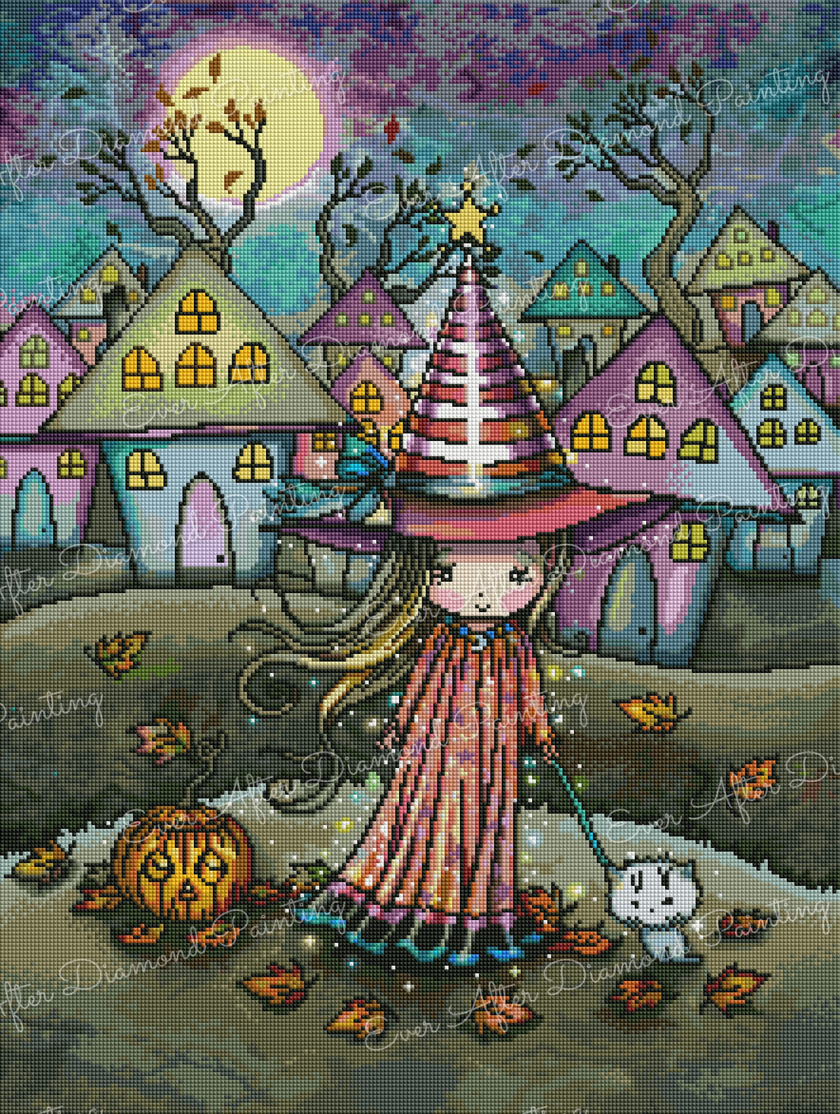 Pastel Neighborhood by Molly Harrison