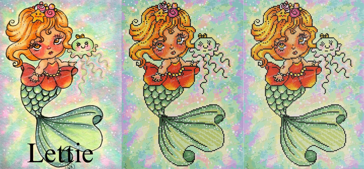 Sea Babies Trio - Tilly,Lettie and Hattie by Regan Kubecek