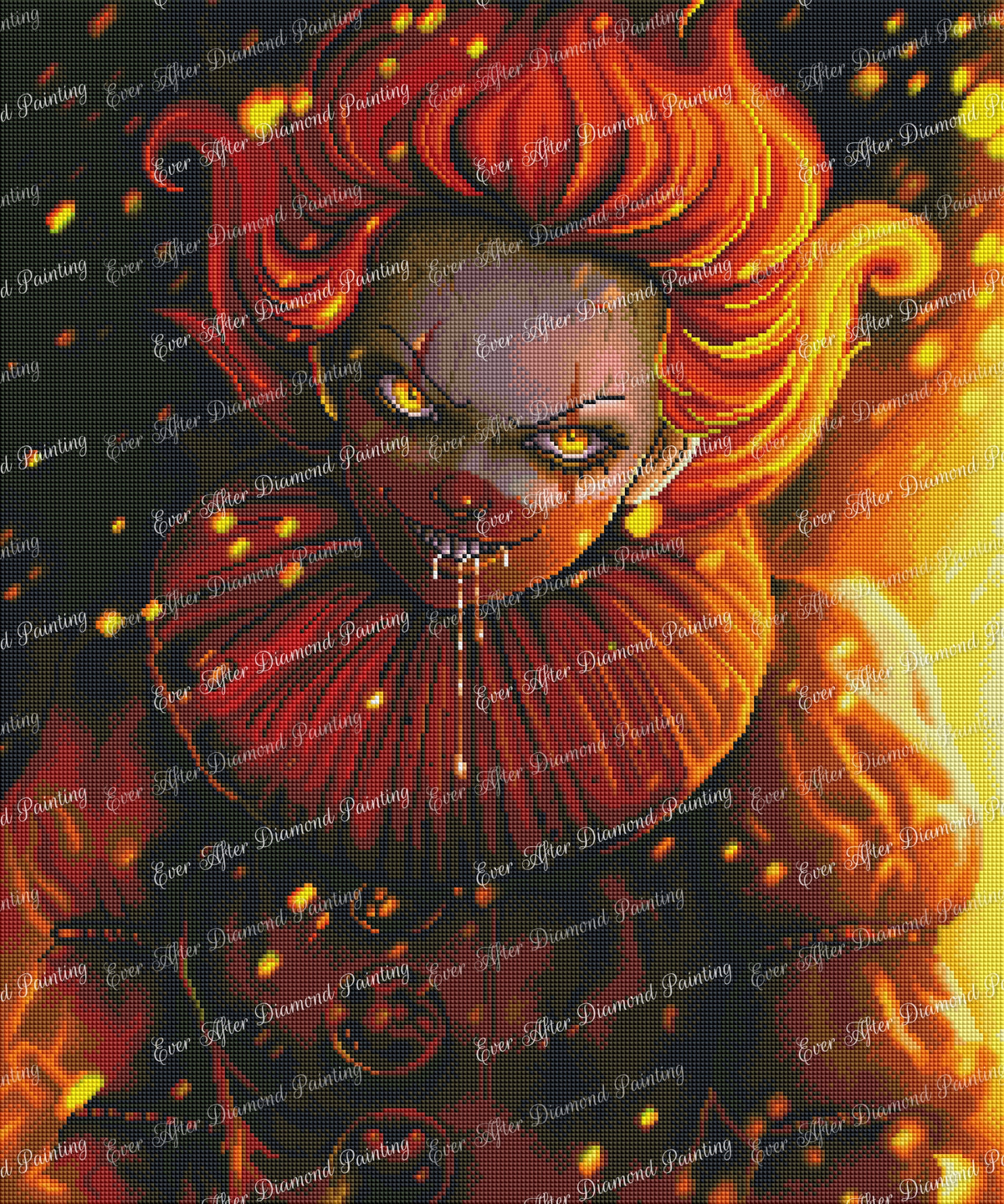 Evil Clown by Yaroslava Guskova
