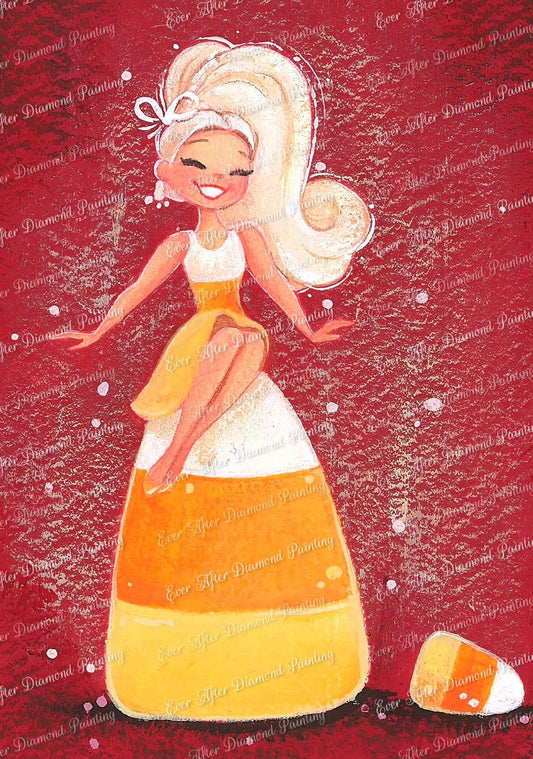Candy Corn Cutie by Michellesketch