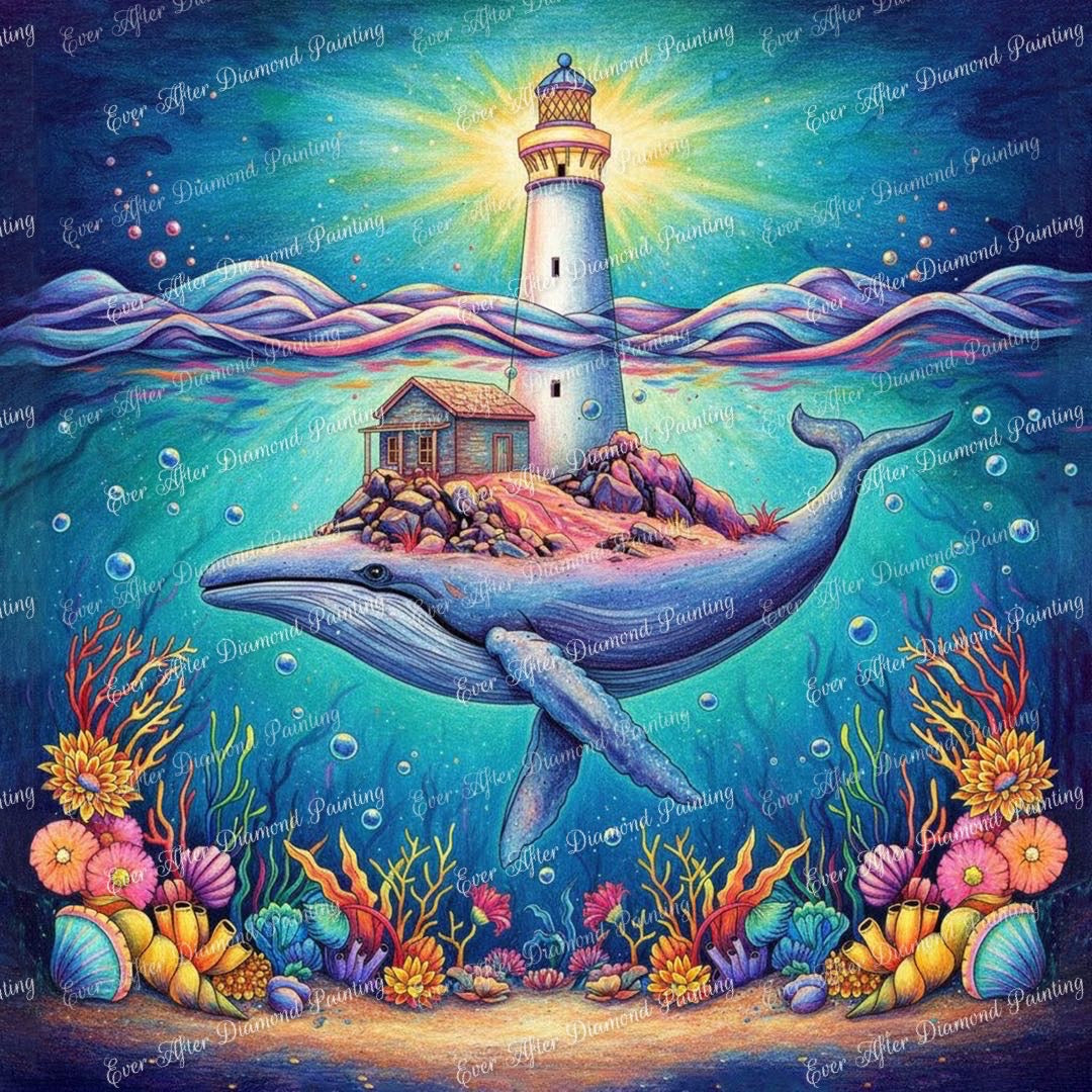 Lighthouse Whale by Annie Reyes