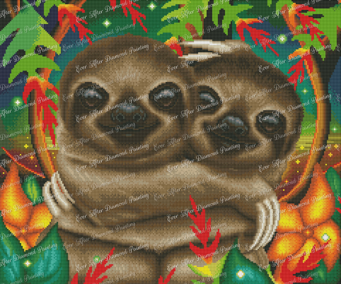 Sloth Cuddles by Emma Casey