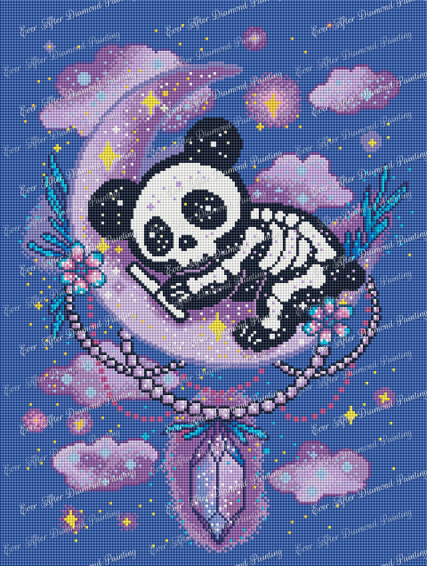 Panda Moon by Galaxy Rain