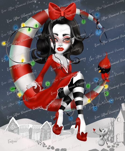 Peppermint Moon by Lizzy Falcon