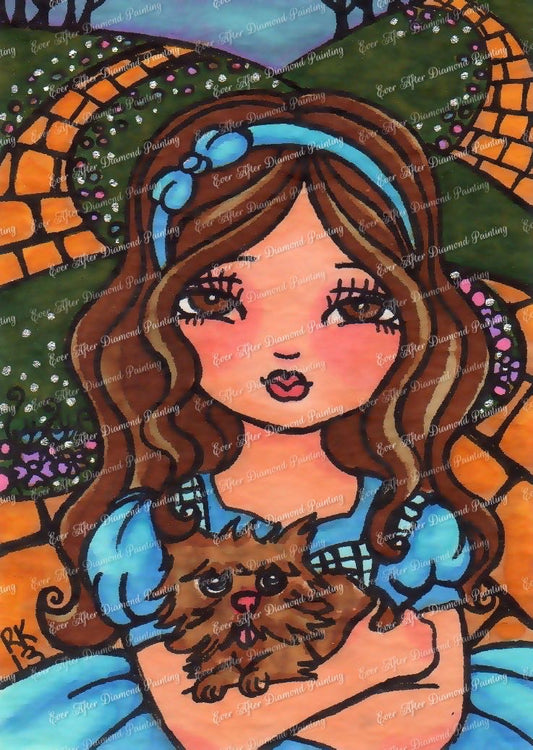 Dorothy and Toto by Regan Kubecek